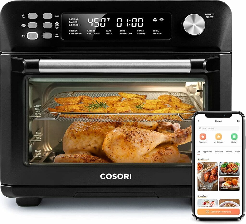 COSORI Air Fryer Toaster Oven - Countertop Oven 1800W With Dehydrator